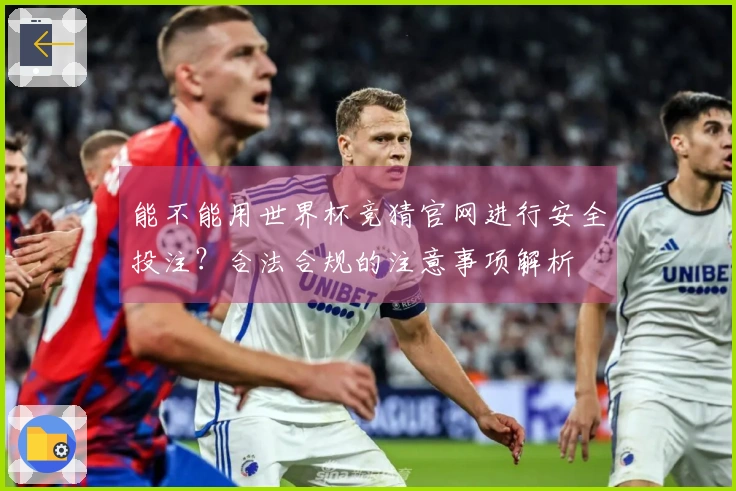 能不能用世界杯竞猜官网进行安全投注？合法合规的注意事项解析