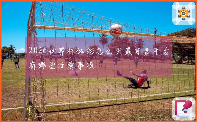 2026世界杯体彩怎么买最可靠平台有哪些注意事项